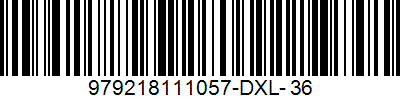 Barcode cho sản phẩm Giày chạy bộ XTEP Nữ 979218111057 Đen xanh lá